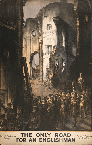 Illustration for article titled Rare World War I Propaganda Shows the Biomech Soldier of 100 Years Ago